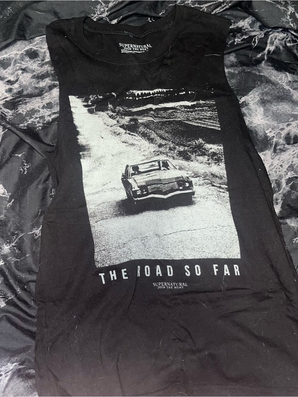 Supernatural Winchester Bros impala muscle tanks set of 3 size small tie dye - Picture 3 of 8